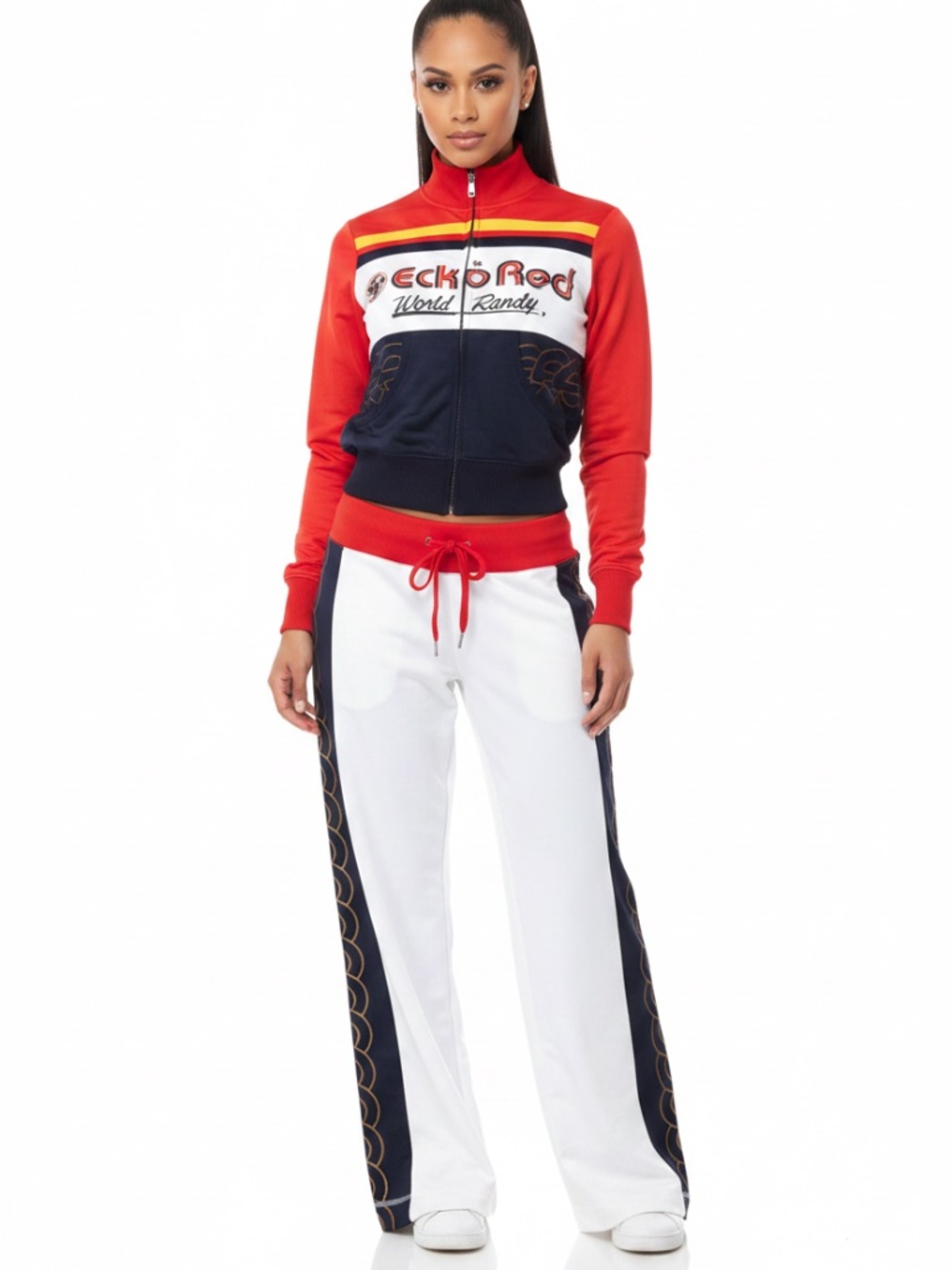Vintage Y2K 90's Eckored ECKO UNTLD 2 piece set Jacket / Pants M DLT